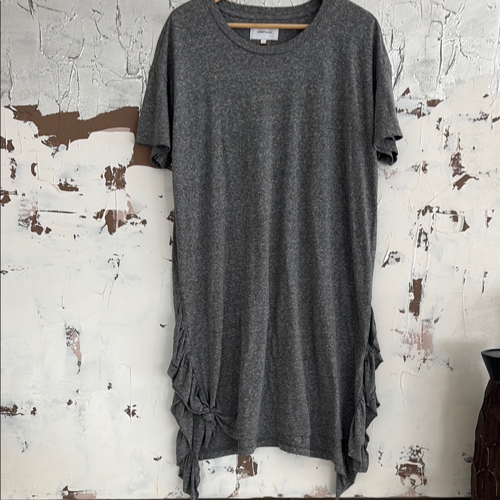 Current/Elliott Heather Gray Knit Top